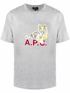 A.P.C. футболка с логотипом