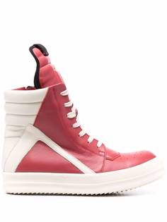 Rick Owens высокие кеды Geobasket