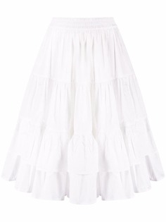 MSGM юбка с оборками