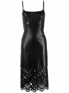 Ermanno Scervino платье миди с вышивкой