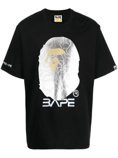 A BATHING APE® футболка с принтом Ape Head Bape