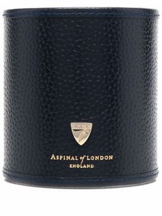 Aspinal Of London подставка для ручек из зернистой кожи