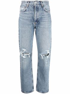 AGOLDE джинсы 90s Pinch Waist с прорезями