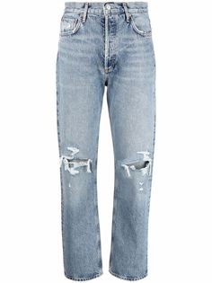 AGOLDE джинсы 90s Pinch Waist с прорезями