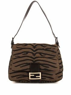 Fendi Pre-Owned сумка Mamma Baguette 2000-х годов