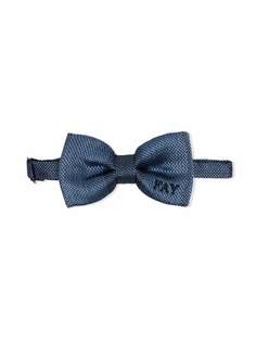 Fay Kids галстук-бабочка с вышитым логотипом