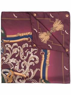 Aspinal Of London шелковый платок Signature с эффектом омбре