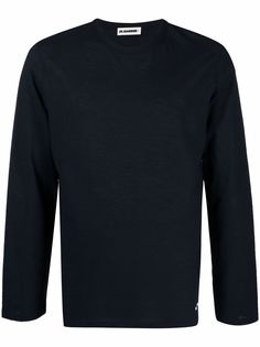 Jil Sander футболка с логотипом