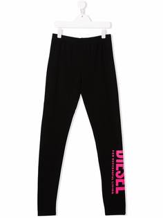 Diesel Kids легинсы с логотипом