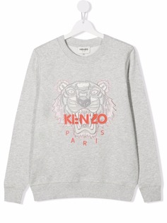 Kenzo Kids толстовка с вышитым логотипом