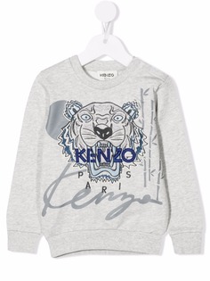 Kenzo Kids толстовка с вышитым логотипом