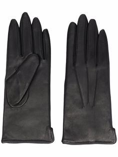 Aspinal Of London перчатки с тональной строчкой