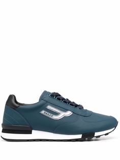 Bally кеды с нашивкой-логотипом