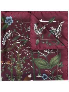Aspinal Of London шелковый платок с принтом