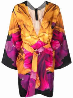 Maria Lucia Hohan блузка с абстрактным принтом