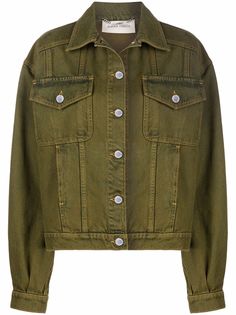 Alberta Ferretti джинсовая куртка на пуговицах