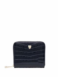 Aspinal Of London кошелек с тиснением под кожу крокодила