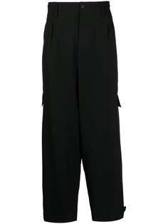 Yohji Yamamoto прямые брюки строгого кроя