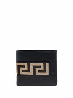 Versace бумажник с узором Greca