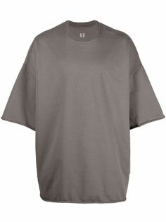 Rick Owens футболка оверсайз с круглым вырезом