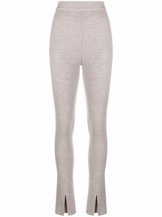 Magda Butrym расклешенные брюки тонкой вязки