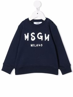 MSGM Kids толстовка с логотипом
