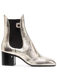 Laurence Dacade ботильоны Angie с эффектом металлик