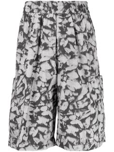 44 label group шорты карго с принтом