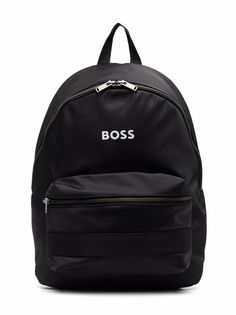 BOSS Kidswear рюкзак с тисненым логотипом