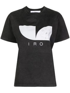 IRO футболка с логотипом