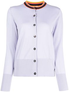 PAUL SMITH кардиган с контрастным воротником