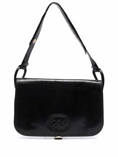 Céline Pre-Owned сумка на плечо с тисненым логотипом 1970-х годов