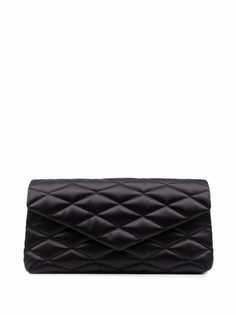 Saint Laurent стеганый клатч Sade Puffer