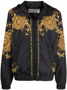 Versace Jeans Couture ветровка Garland Sun с капюшоном