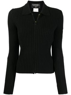 Chanel Pre-Owned кардиган 1996-го года с логотипом