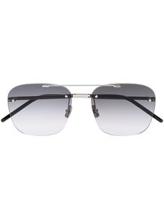 Saint Laurent Eyewear солнцезащитные очки SL 309 с квадратными линзами
