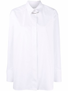 Givenchy рубашка с декоративной цепочкой