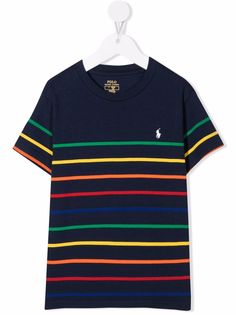 Ralph Lauren Kids футболка в полоску