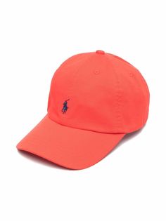 Ralph Lauren Kids кепка с вышитым логотипом