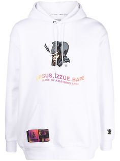 izzue худи с графичным принтом из коллаборации с A Bathing Ape®