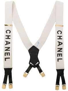 Chanel Pre-Owned подтяжки 1997-го года с логотипом