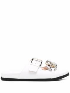 Nº21 шлепанцы с цепочкой