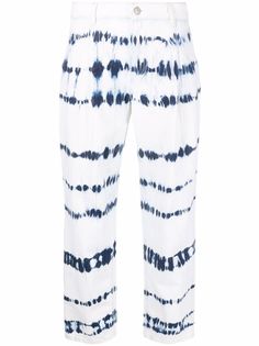 P.A.R.O.S.H. прямые джинсы с выбеленным эффектом