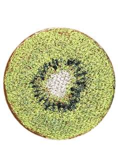 Doublet embroidered kiwi badge