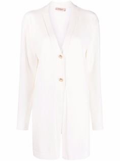 TWINSET длинный кардиган с пуговицами