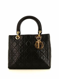 Christian Dior сумка-тоут Lady Dior Cannage 2010-х годов