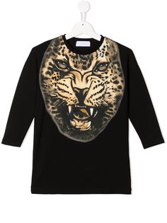 Roberto Cavalli Junior платье с принтом