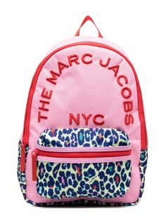 The Marc Jacobs Kids рюкзак с леопардовым принтом