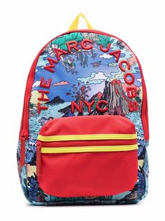 The Marc Jacobs Kids рюкзак с графичным принтом