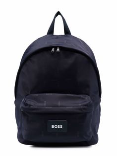 BOSS Kidswear рюкзак с нашивкой-логотипом